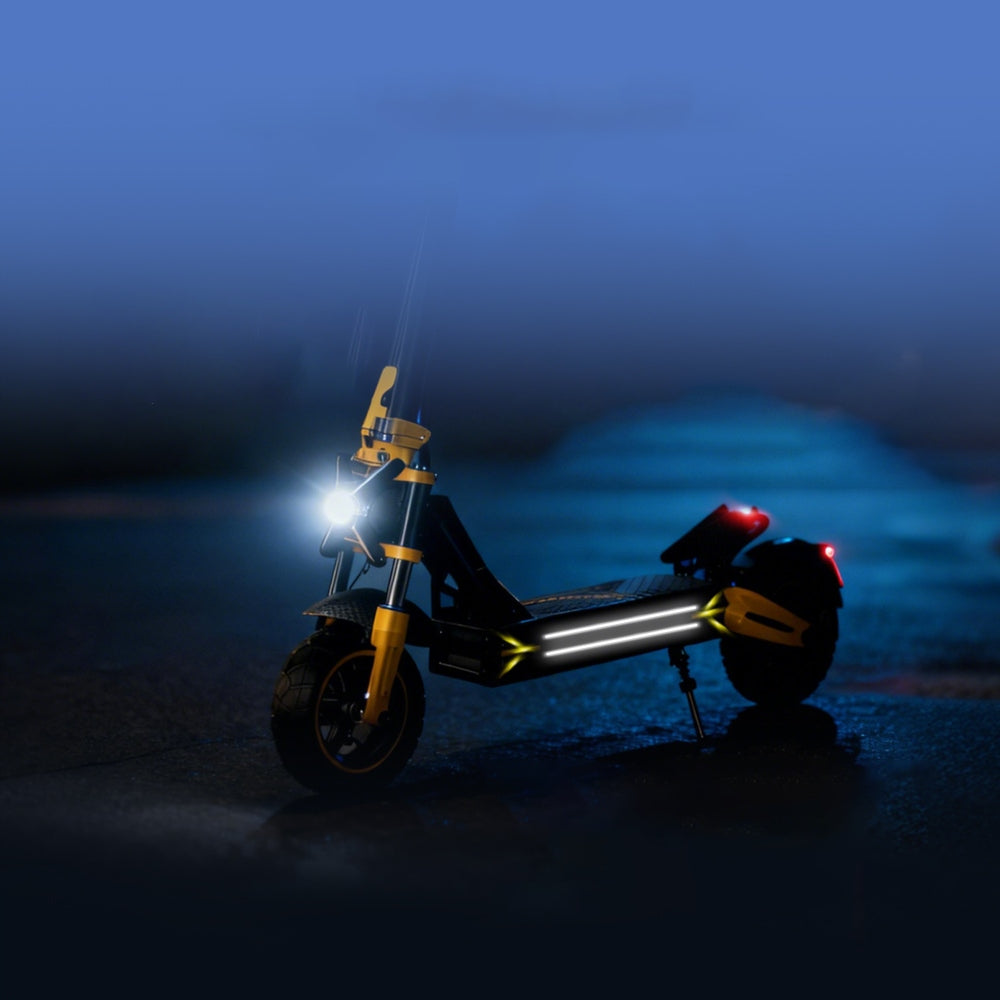 2026 ELECTRIC SCOOTER 1640W 20Ah NFC IPX4 10" 85KM High Performance Color gold