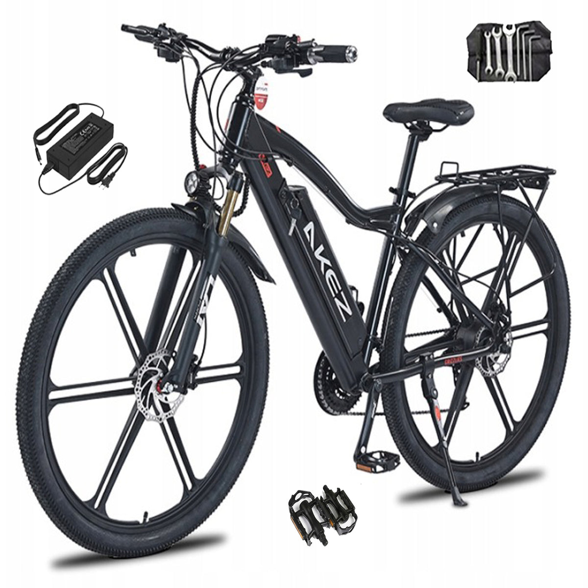 2026 Electric Vehicle 500W AKEZ 29" oil brake 27 speed 48V13AH 30KM/H MTB