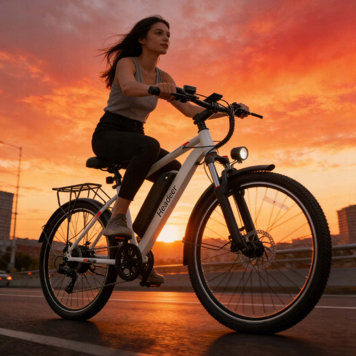 2026 Electric vehicles HEADEER BK1350 500W 48V13,5Ah 35km/h 80KM 26”+helmet Packaging status original