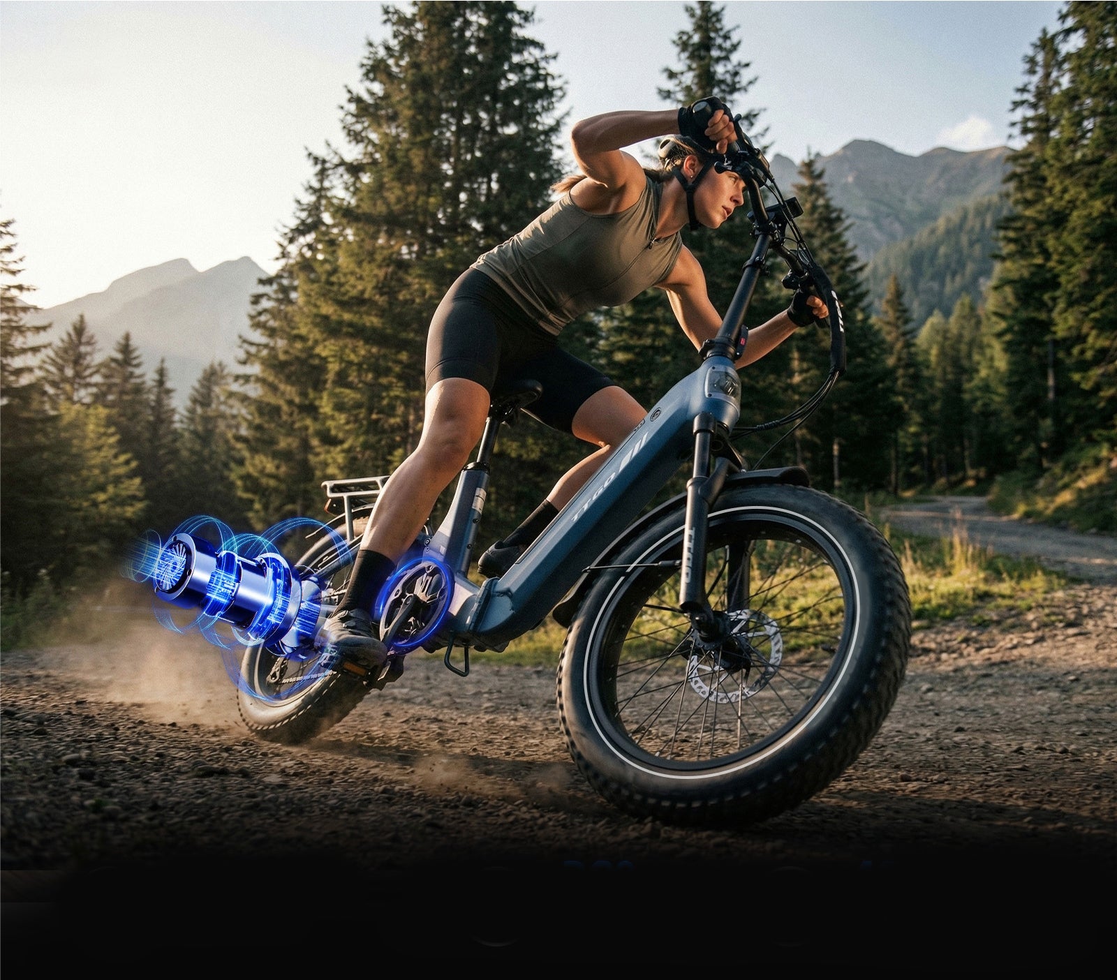 2026 Folding electric bike TTGO F7 250W 48V 15Ah 70NM 25KM/h 120KM -EU Foldability partially assembled, calibrated