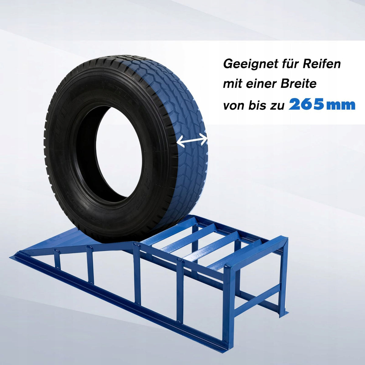 2026 Hydraulic overrun ramp 2000 kg lift 2 pieces blue Manufacturer code W3020P409743-1