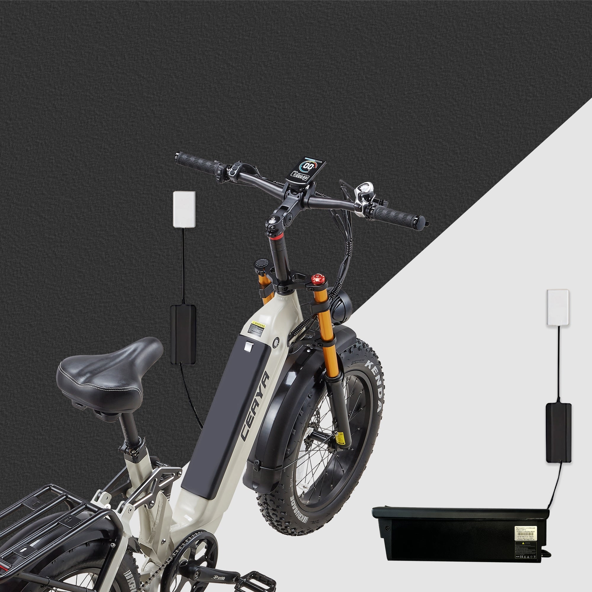 2026 Men's/Women's Electric Bike 48V20AH hydraulic brake E-BIKE Frame size 20"