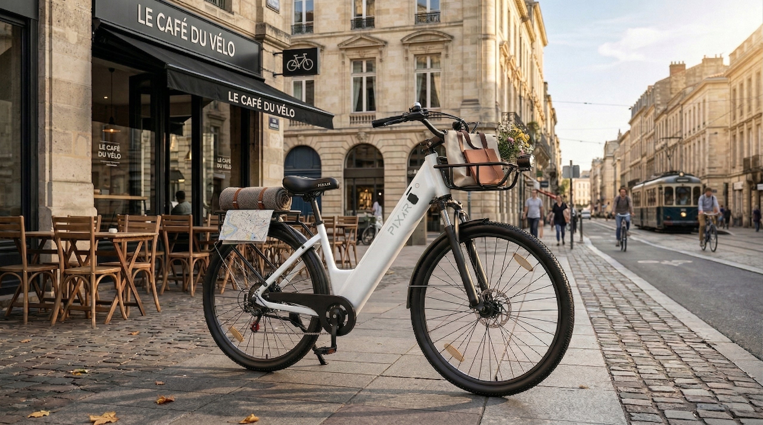 2026 NEW Electric city bike Pixar C1Pro 250W 36V 18Ah 25KM/H+Basket Packaging status original
