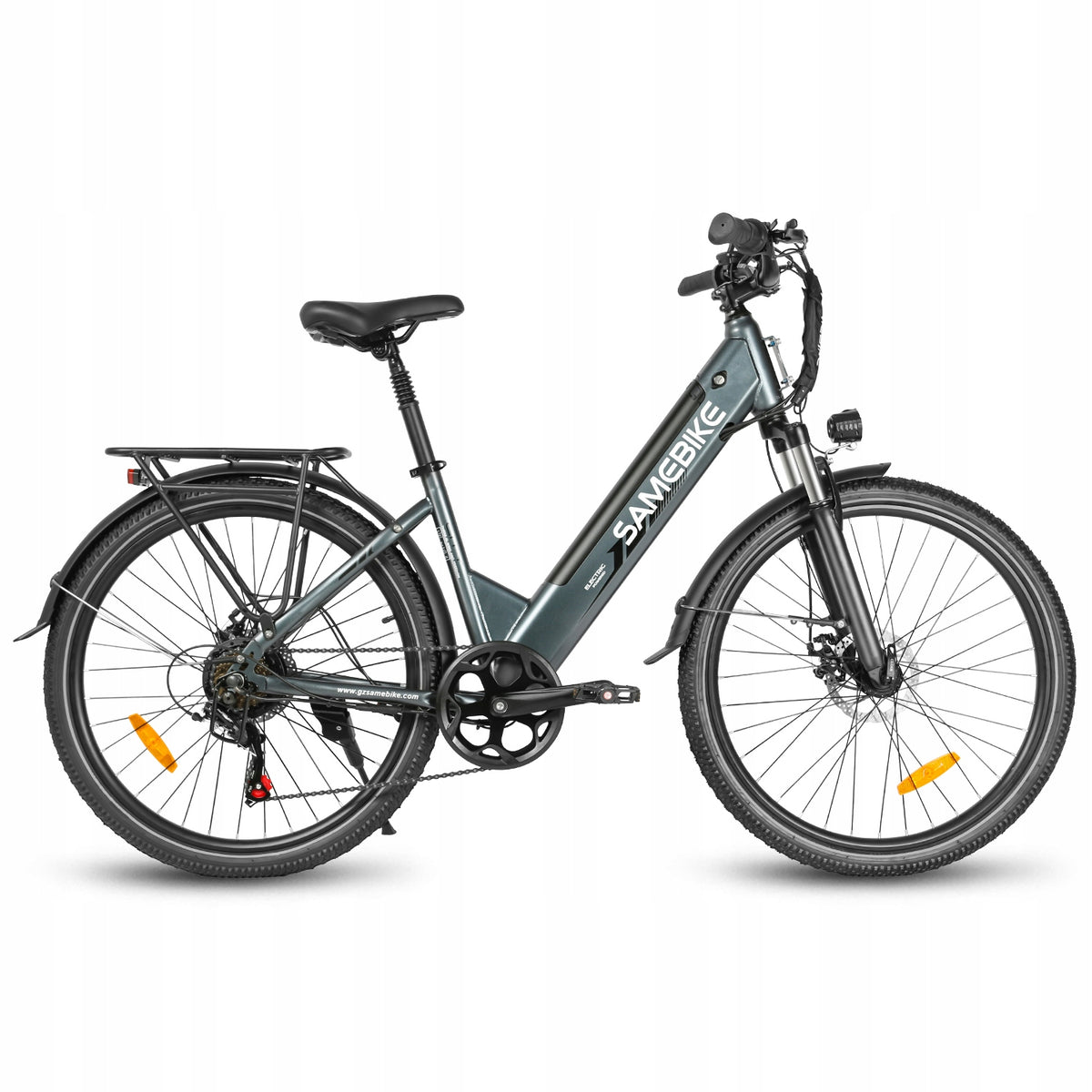 2026 NEW Samebike A01 Pro Electric vehicle 500W 35KM/H 90KM 15Ah 26*2,1" Model RS-A01PRO-T-FT-GY-EU-CL dla dorosłych