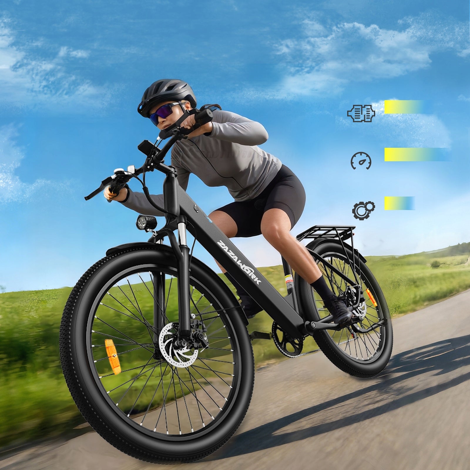 2026 NEW Women's/Men's Electric Bike 250W 36V 20AH E-bike 120km 29" PL Frame size smaller