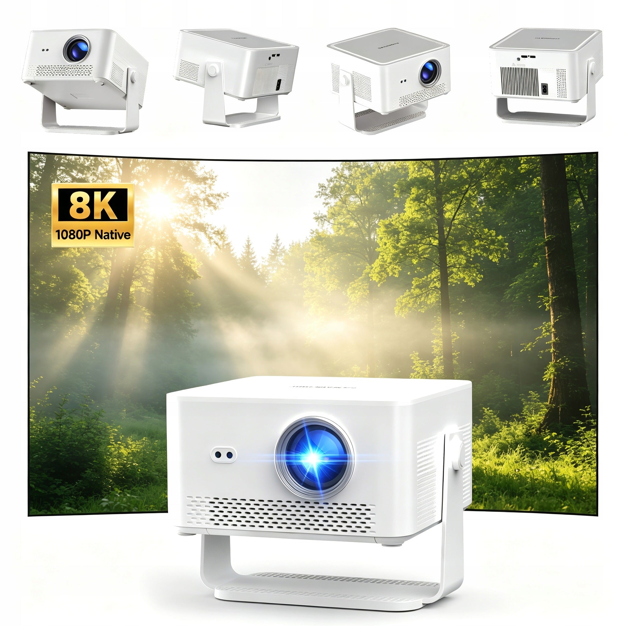 2026 New Magcubic HY450 MAX Small projector HDR10+ Auto Focus WiFi6 BT5.4