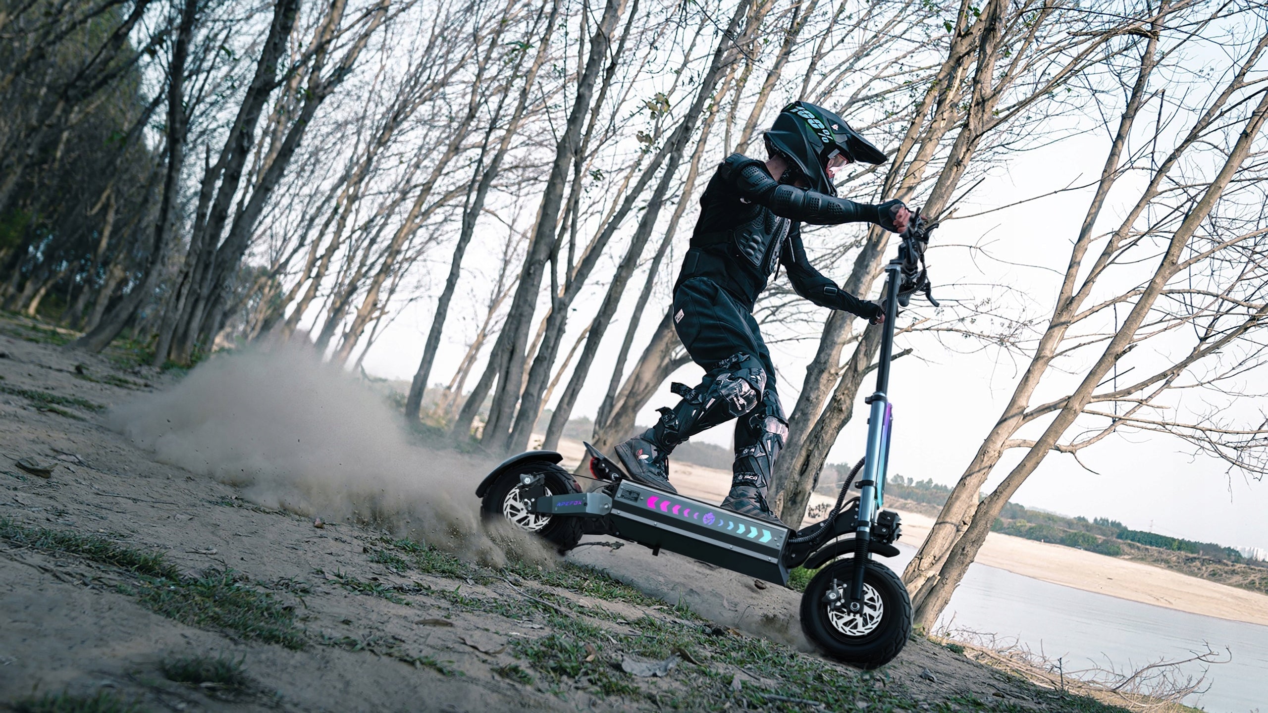 2026 OOTD APEFOX T90 Electric scooter 2×2100W 60V 31.2AH range 100km Brand OOTD