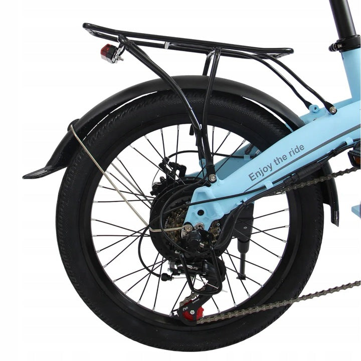 2026 ORLMS S9F Folding Electric Vehicle, 750W, 20" Wheels, Blue 35 Manufacturer code 9331522852008