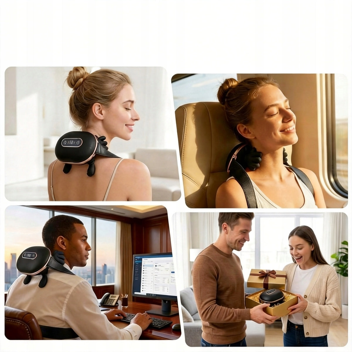 2026 WIRELESS MASSAGER FOR NECK BACK SHOULDERS HEATED SHIATSU Brand no brand