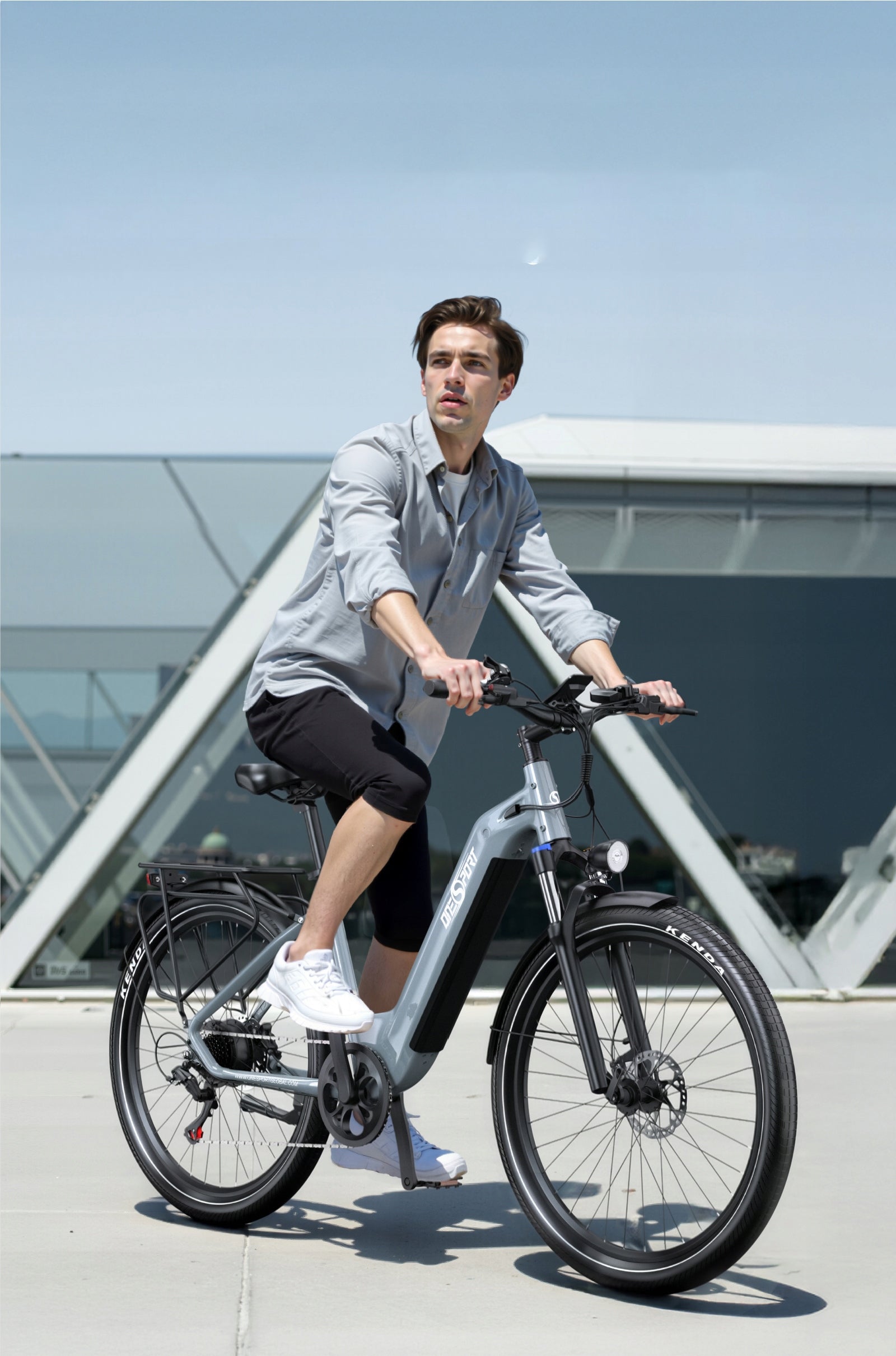 2026 Women's/Men's Electric Bike ONESPORT OT05 250W 36V 18.2Ah 27.5" PL Foldability partially assembled, calibrated