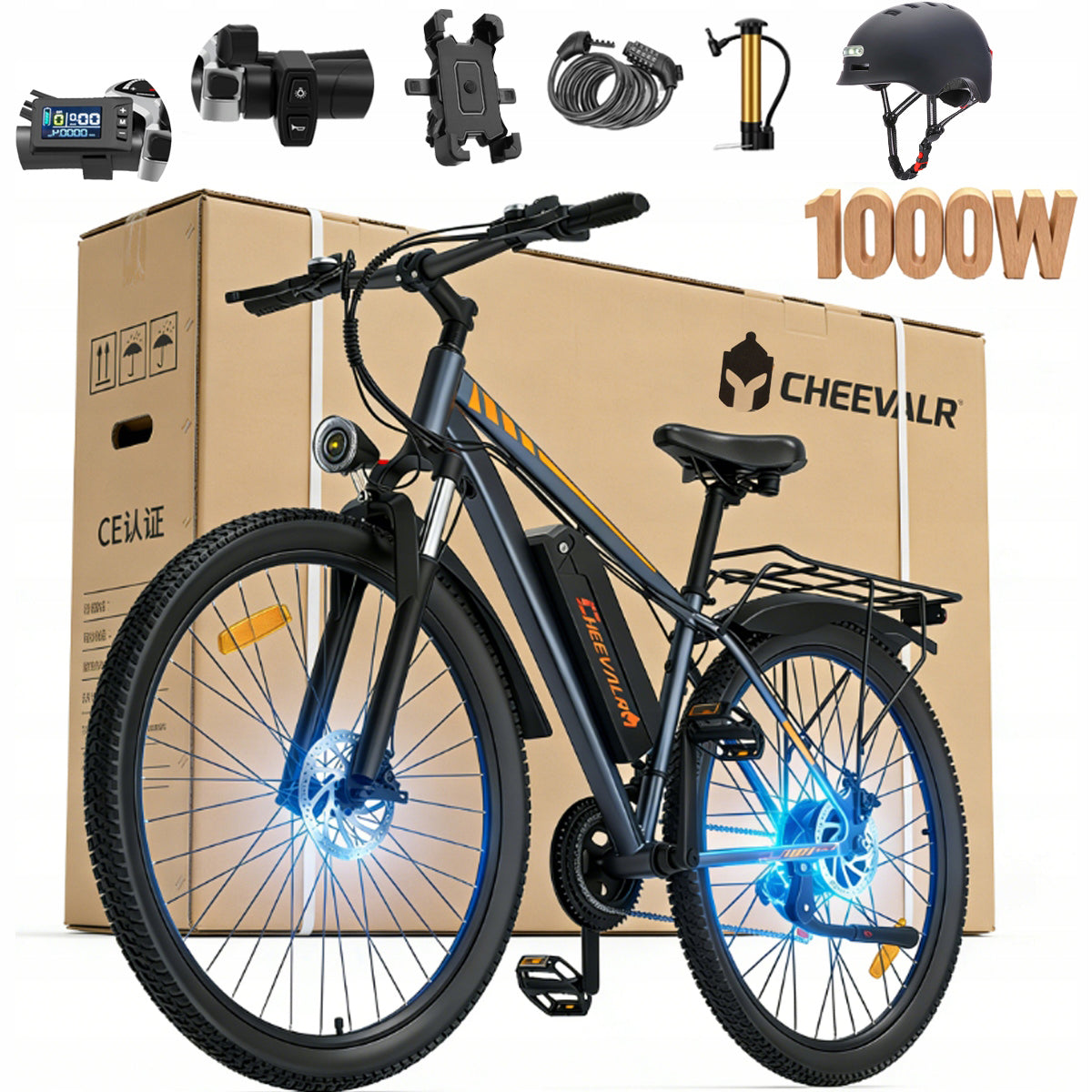 2026 cheevalry C29 commuter electric vehicles 1000W 48V 18.6AH 50km/h