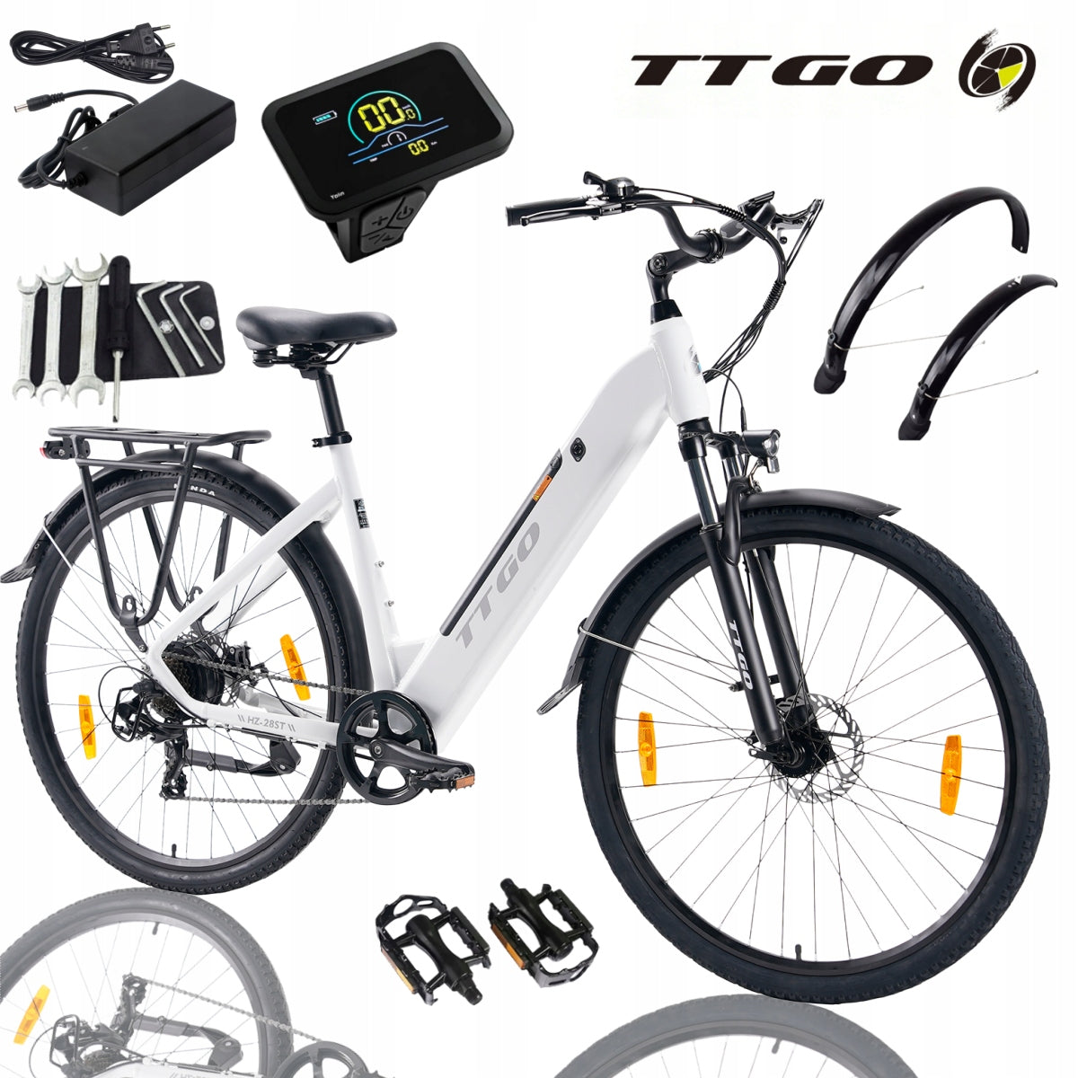 2026Electric bikes for commuting TTGO HZ 28ST 250W 36V 20Ah 120 km 28"-EU