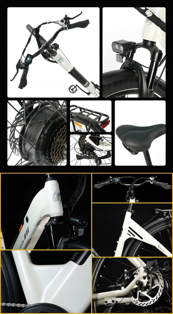 2026TTGO C3 SE Electric Bike 250W 36V 18AH 25KM/H 120KM 28''City PL- Black Model Electric Bike 250W 36V 18AH 25KM/H 120KM 28''