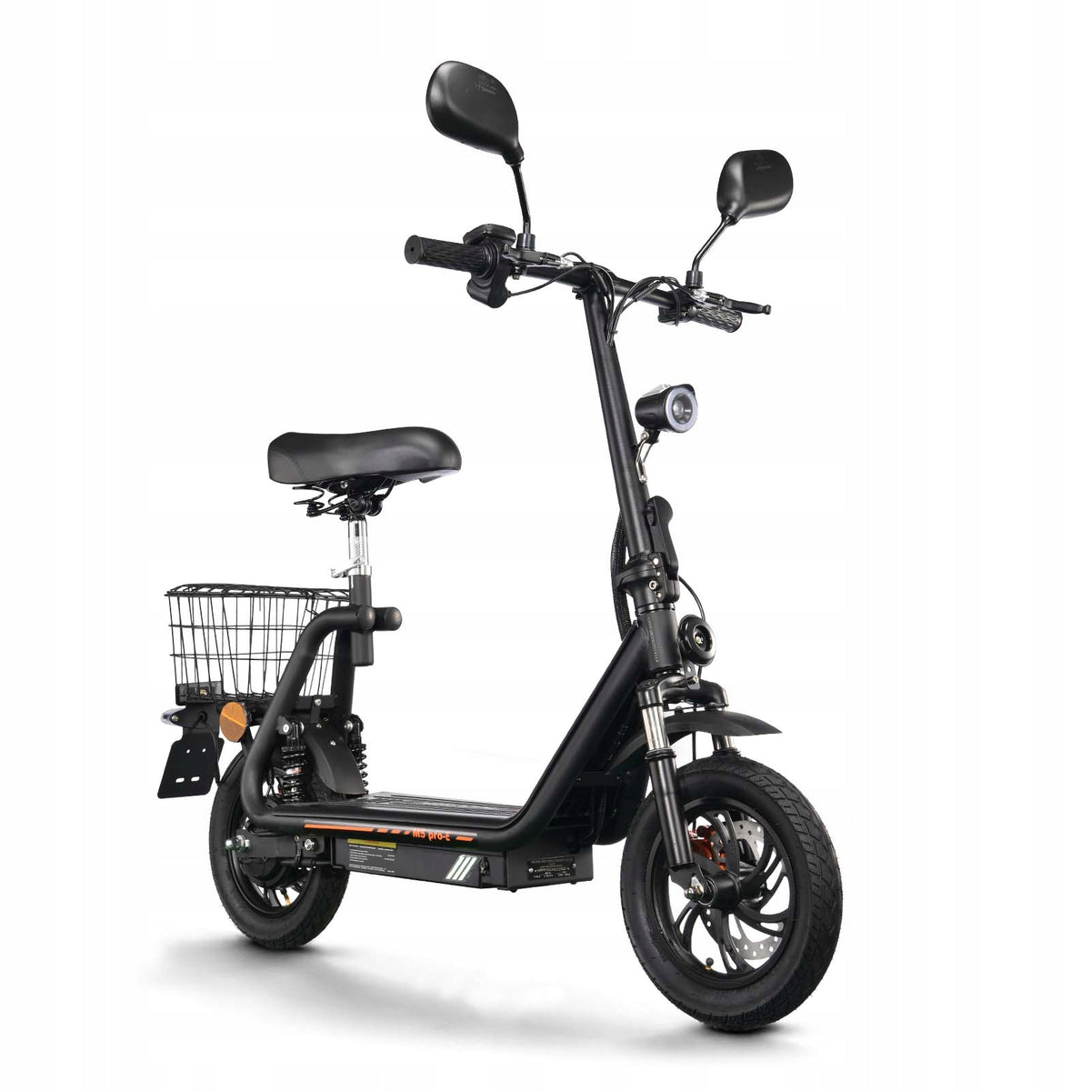 2026TWOFISH M5 PRO-E EEC Electric Vehicle Black, 500W, 40 km/h with Seat Packaging status original