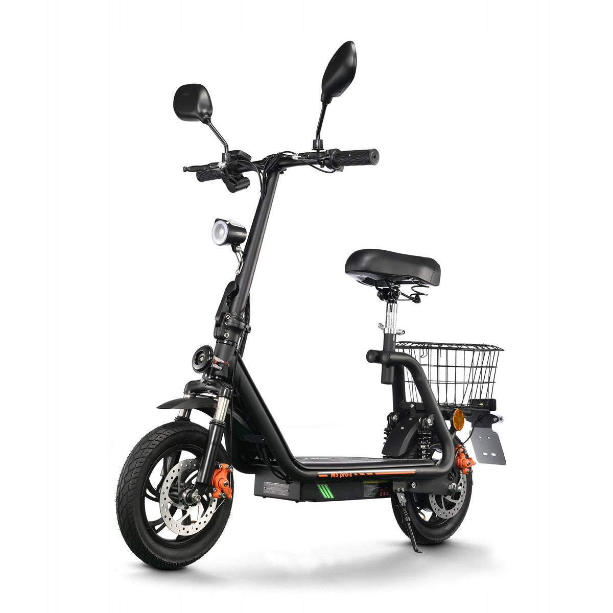 2026TWOFISH M5 PRO-E EEC Electric Vehicle Black, 500W, 40 km/h with Seat
