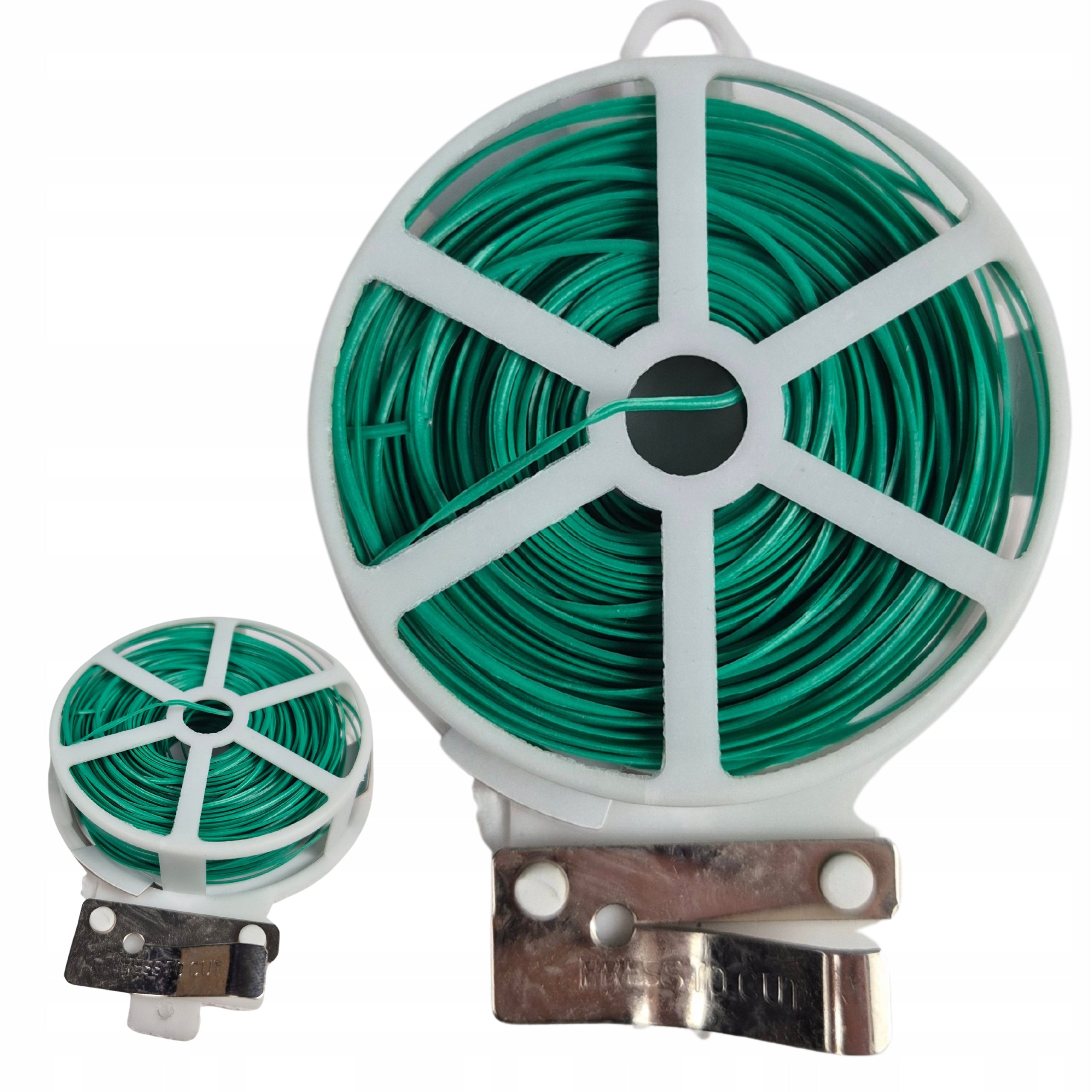20M GARDEN WIRE FOR LIGATING FLOWER TOMATO PLANTS WITH CLIPPER Brand no brand