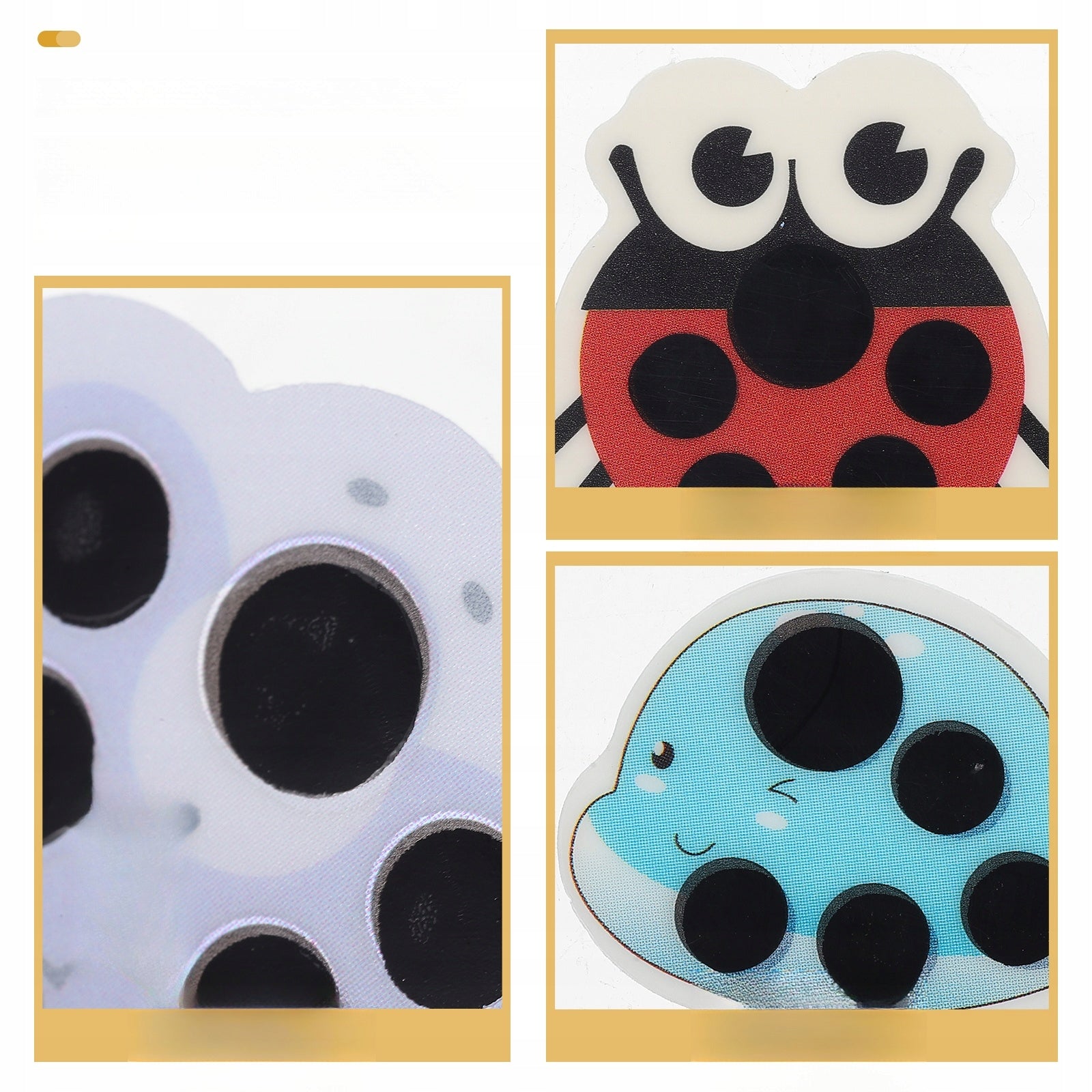 20PCS KIDS FOREHEAD THERMOMETER STICKERS CARTOON Manufacturer of a medical device other