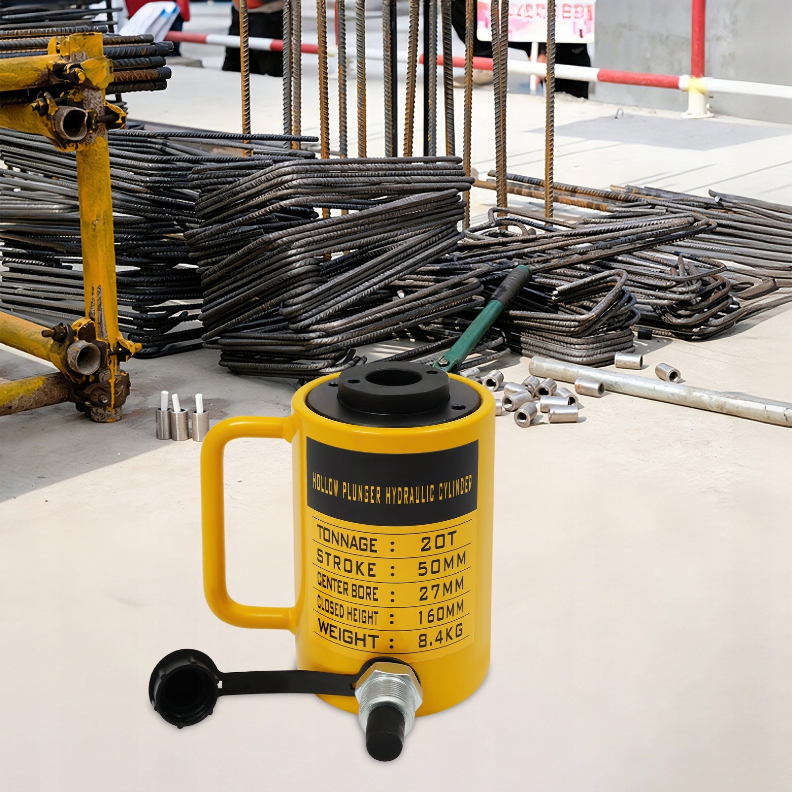 20T CP-700 Hydraulic Cylinder Jack 70MPa Used In Construction Sites Maximum lifting height 1 mm
