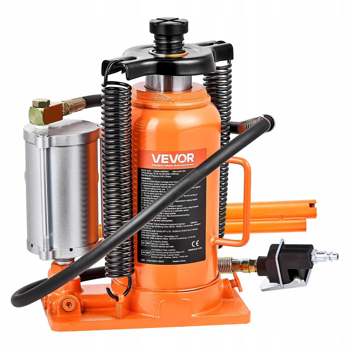 20T Pneumatic Bottle Lifter With Pump