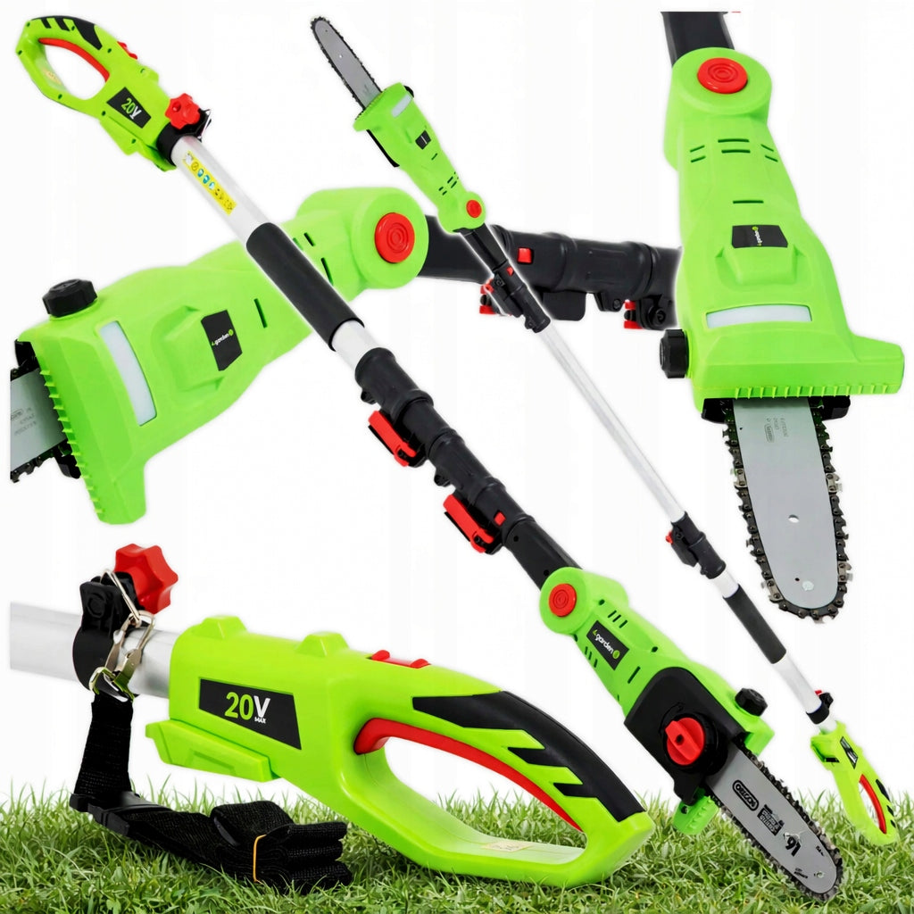 20V CORDLESS TELESCOPIC SAW BLADE ON BRANCH BOOM