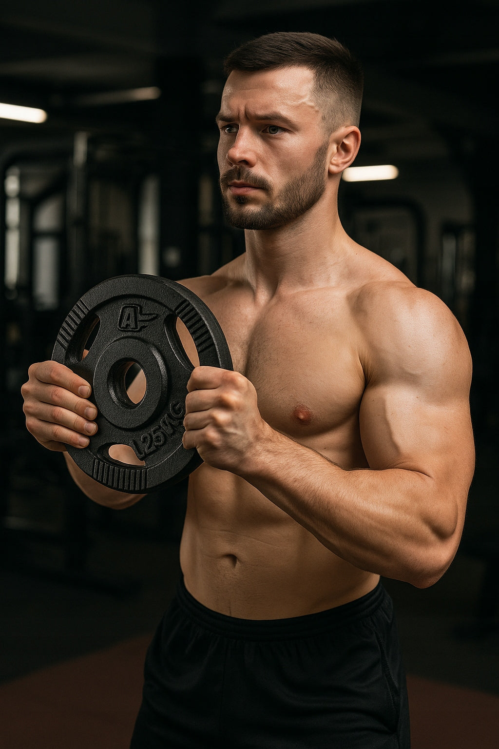20kg Cast Iron Dumbbells Adjustable Set 2x10kg Griffin Load Abarqs Model HKS-20