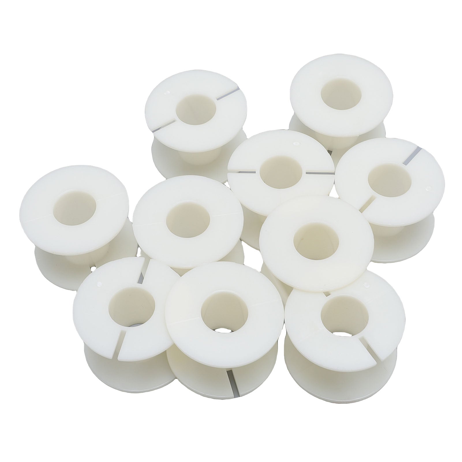 20pcs Plastic Empty Wire Spools 39mm ABS Empty Thread Spools M8 For other