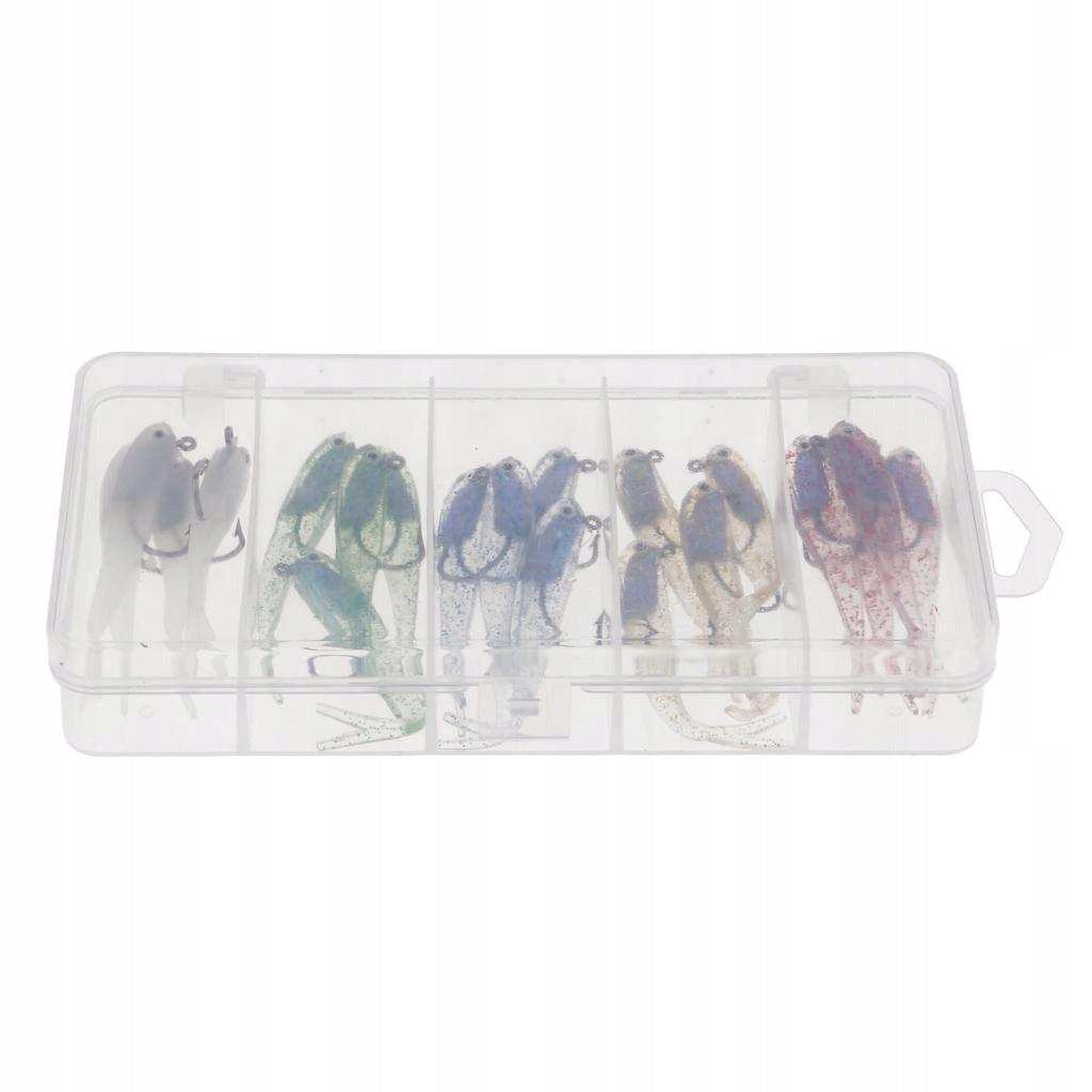 20pcs Small Soft Fishing Lure Sea Freshwater Fishing Bait Model Przynęta wędkarska z miękkiego plastiku