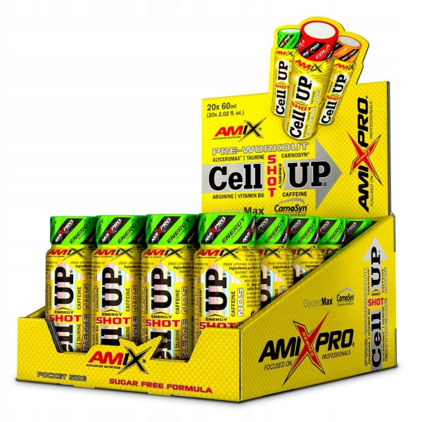 |20x| CellUp Pre-Workout Shot 60ml energy