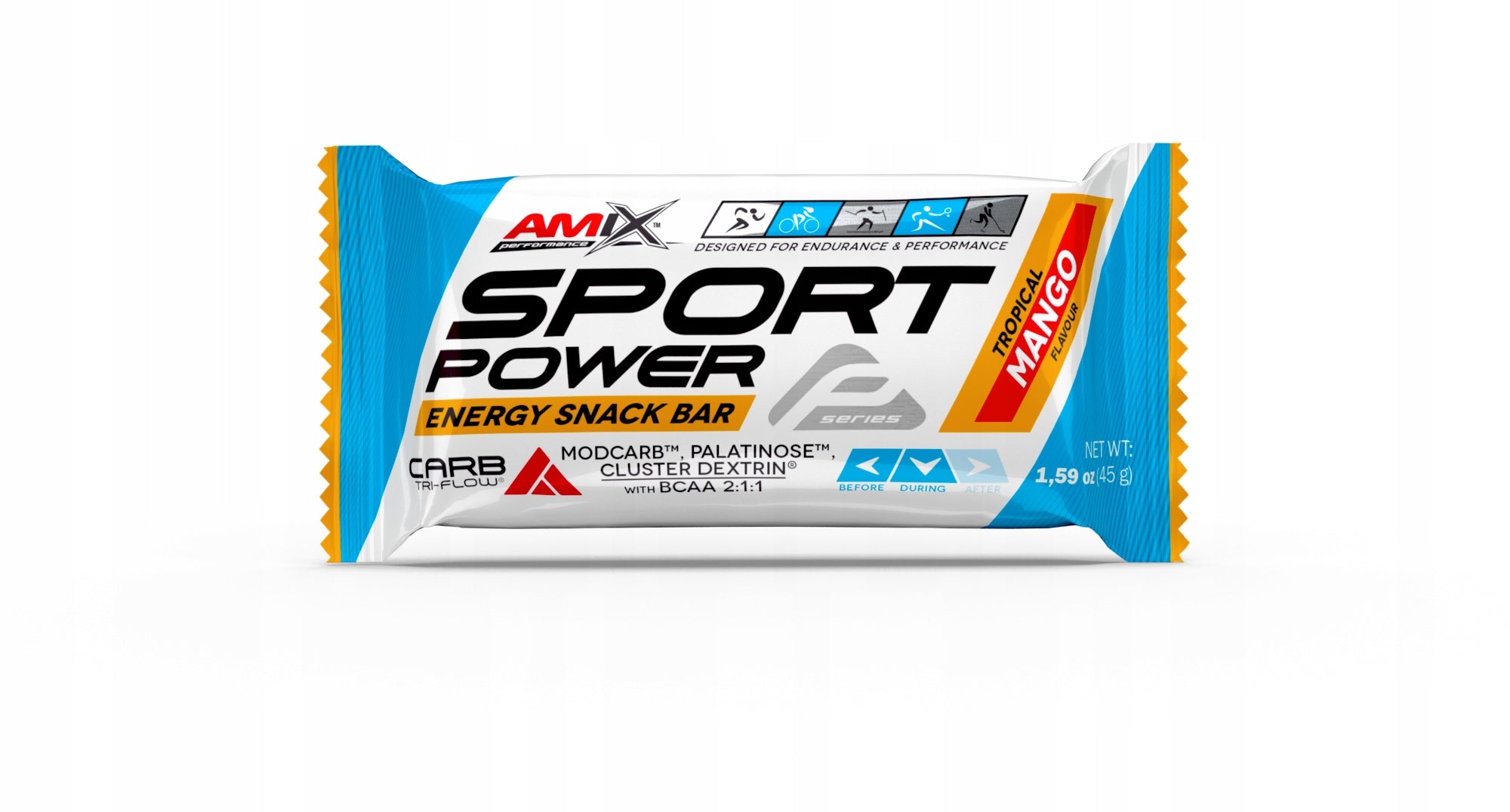 |20x| Sport Power Energy Snack Bar 45g tropical mango Manufacturer code Sport Power