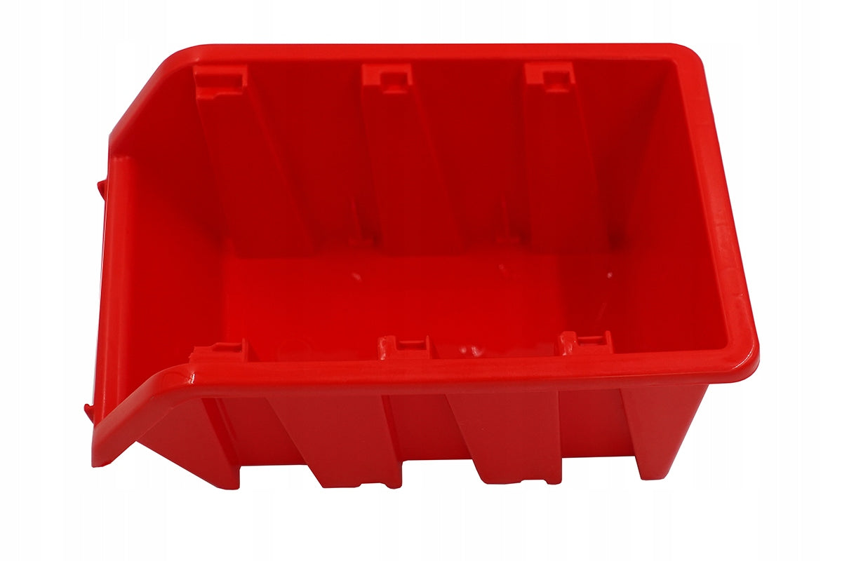20x Workshop Cuvettes Garage Tools 155x100x70 Set Cuvettes Bookcase Color red