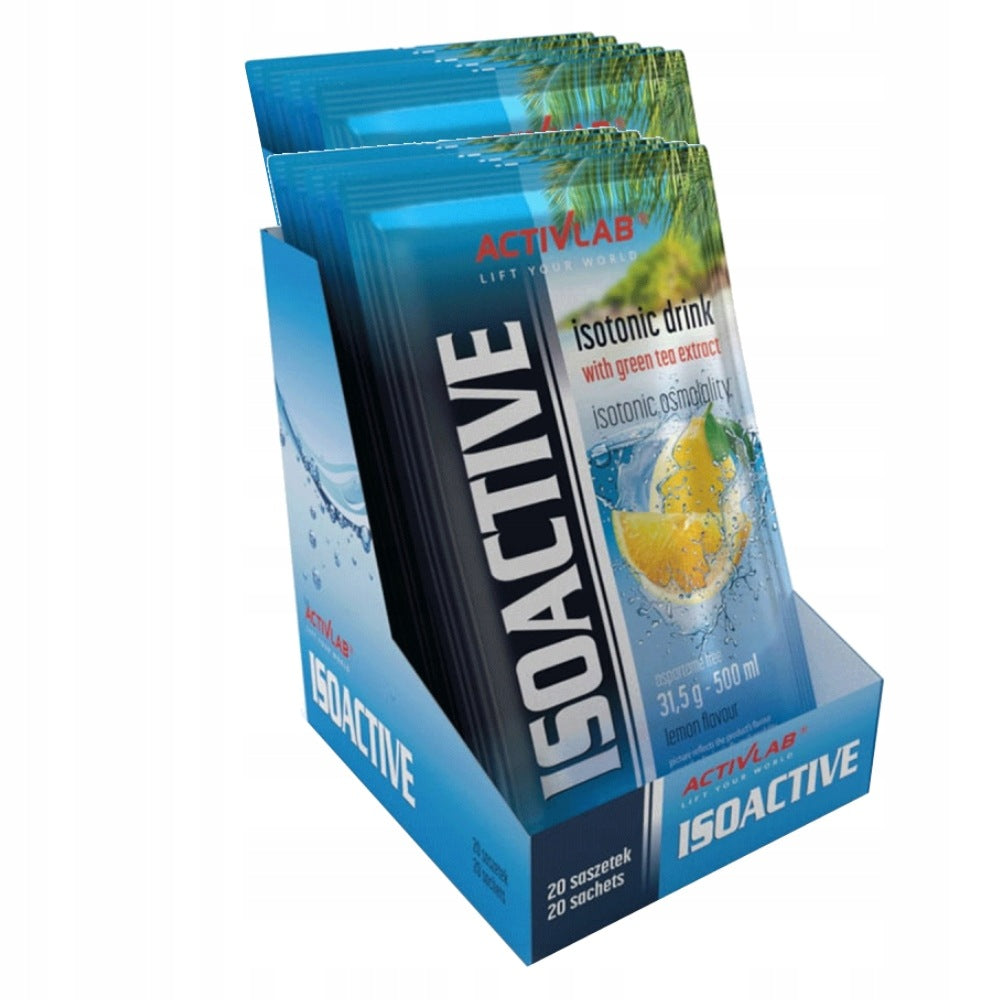 20x functional isotonic ACTIVLAB ISOACTIVE lemon flavour electrolytes Expiration date not specified