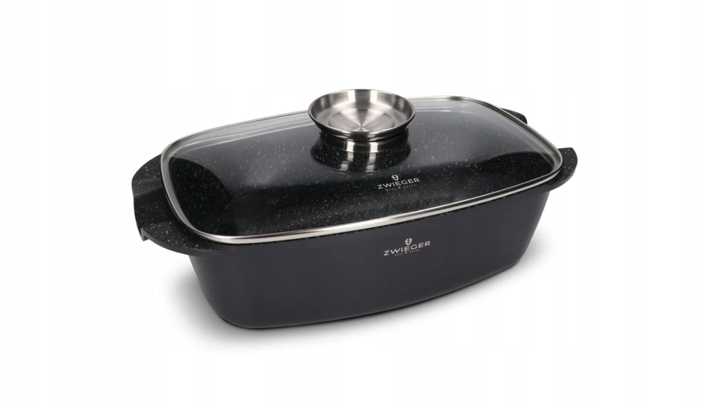 Puodų rinkinys 6 vnt. su keptuve Black Stone Zwieger