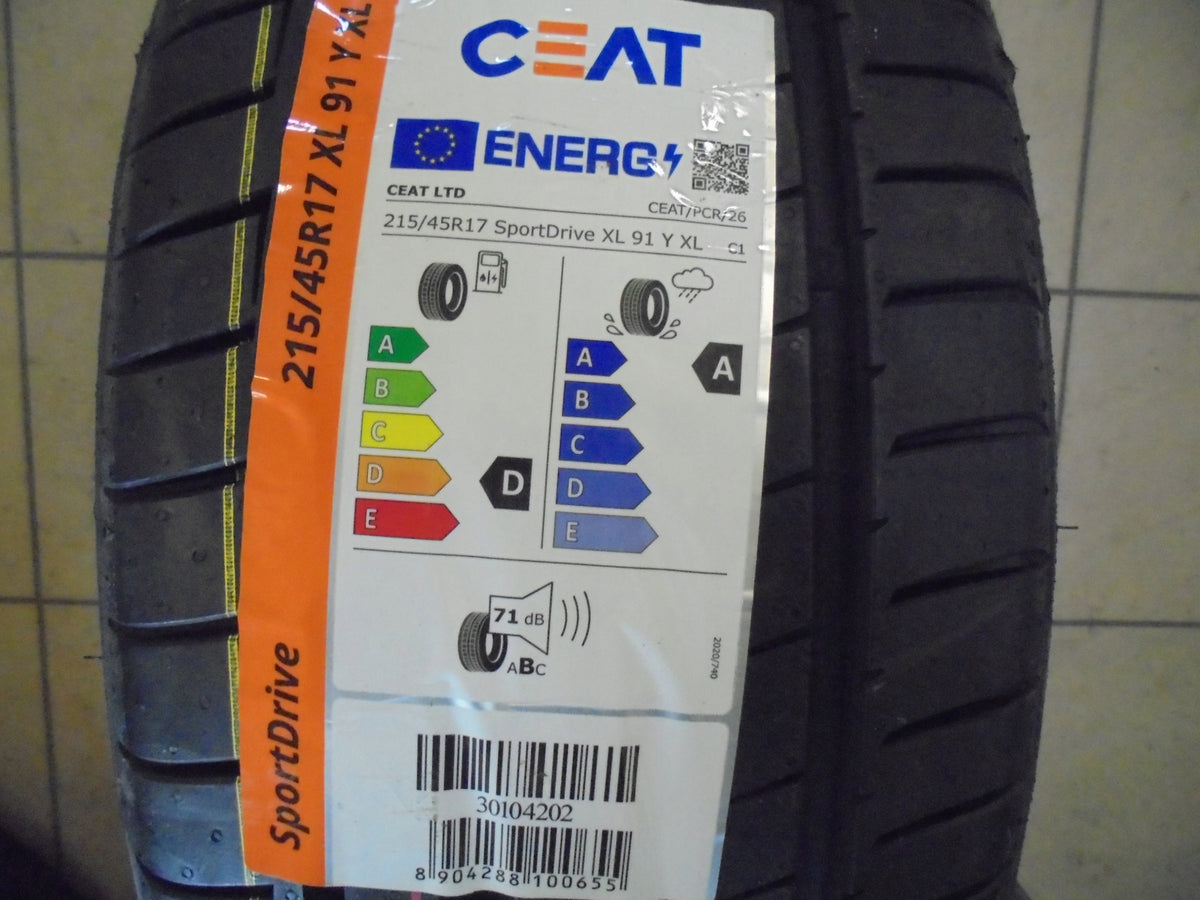 215/45R17 Ceat SportDrive