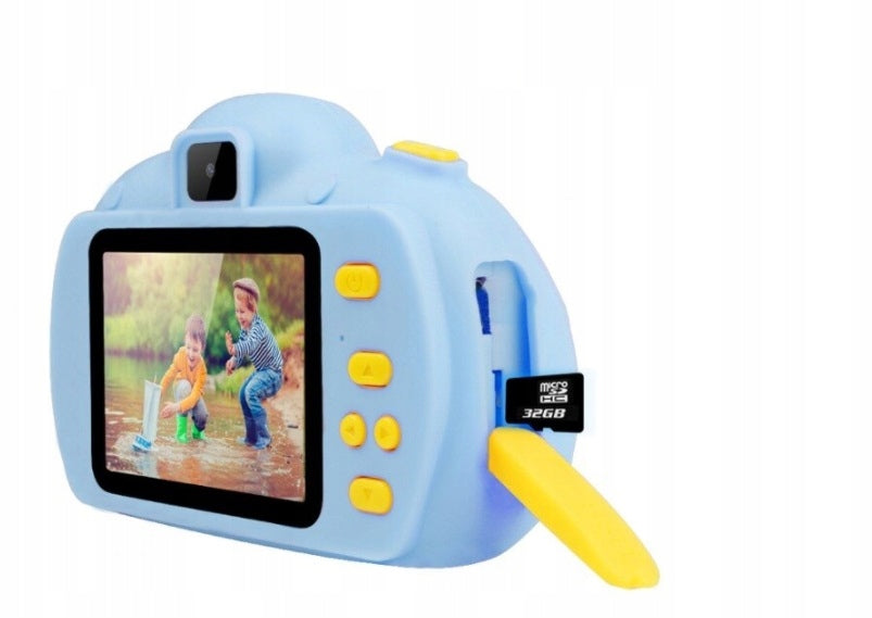 21Mpix Video 1080p 2.4 Digital Camera for Kids Color blue