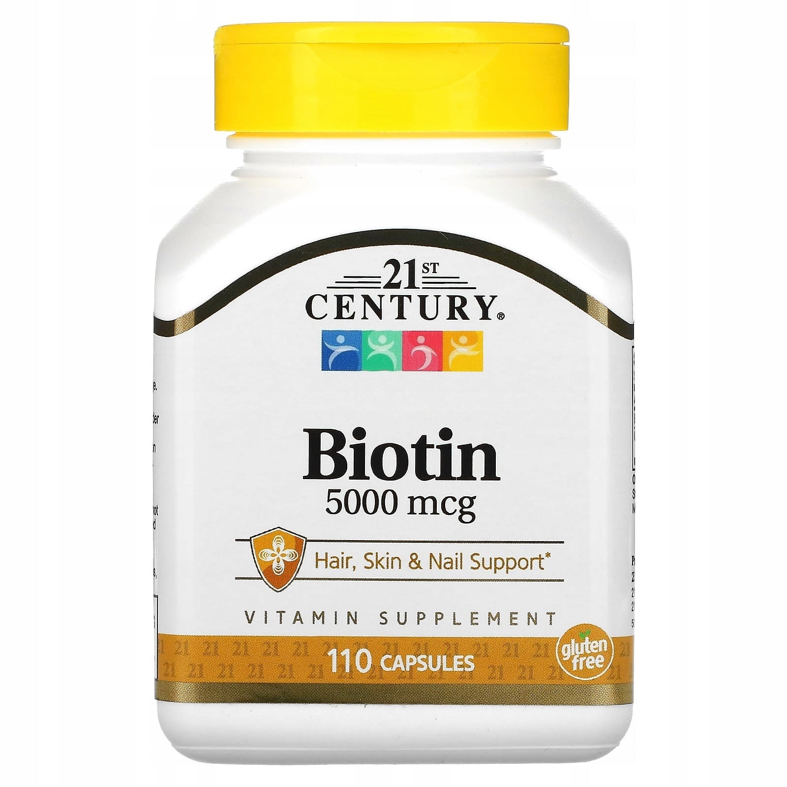 21st Century Biotin 5000 MAX biotin Beautiful Geste Hair 110 capsules