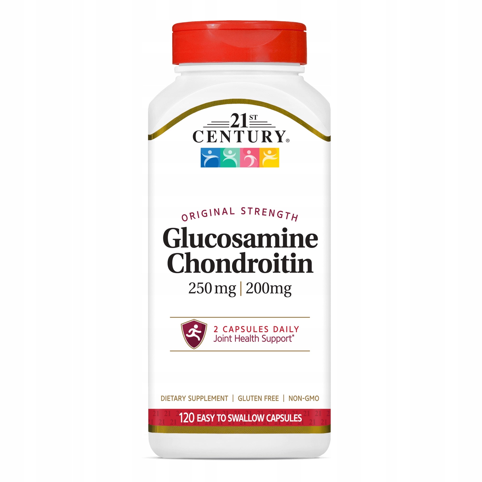 21st Century Glucosamine Chondroitin 250mg / 200mg - 120 Capsules