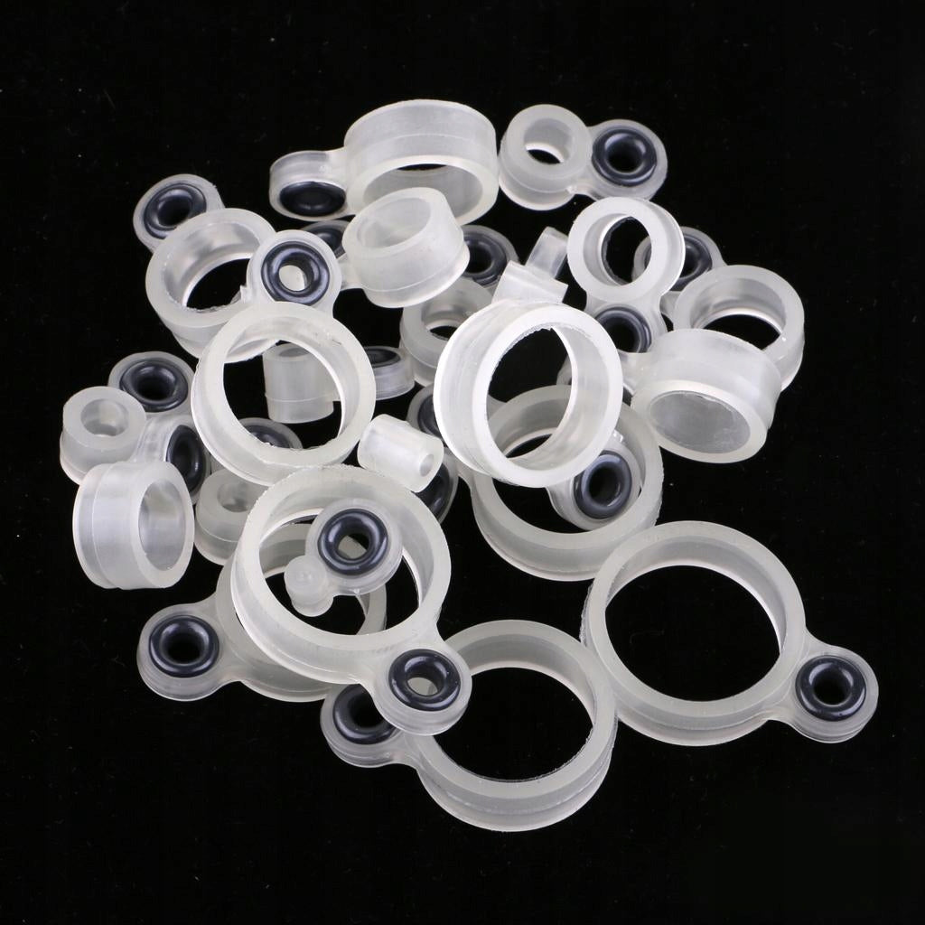 22-Piece Fishing Rod Repair Kit Telescopic Rod Grommets Model teleskopowe wędki przewodniki