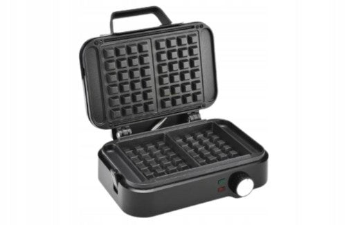 2200W ELECTRIC WAFFLE IRON SOLID LED DISPLAY NONSTICK PLATES