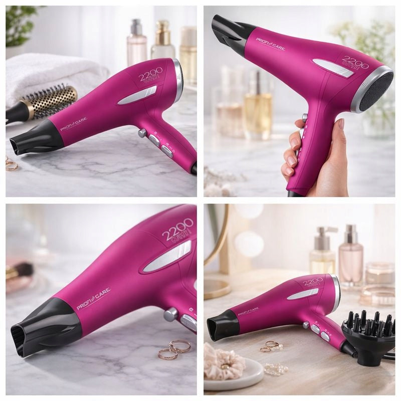 2200W HAIR DRYER Cold Blow PROFESSIONAL GERMAN Brand Proficare