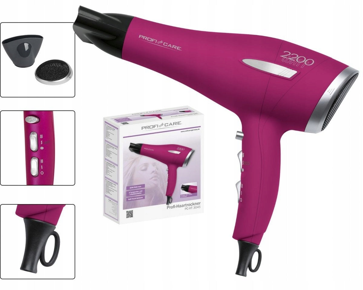2200W HAIR DRYER Cold Blow PROFESSIONAL GERMAN Manufacturer code 330451