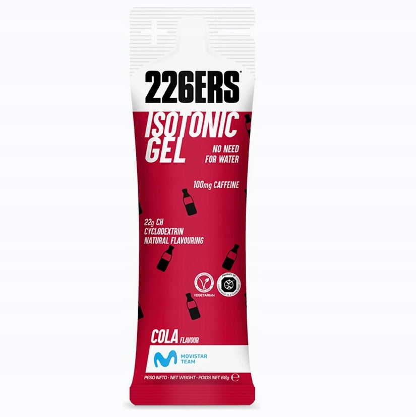 226ERS Isotonic Gel Cola Energy Isotonic Gel with Caffeine 100mg