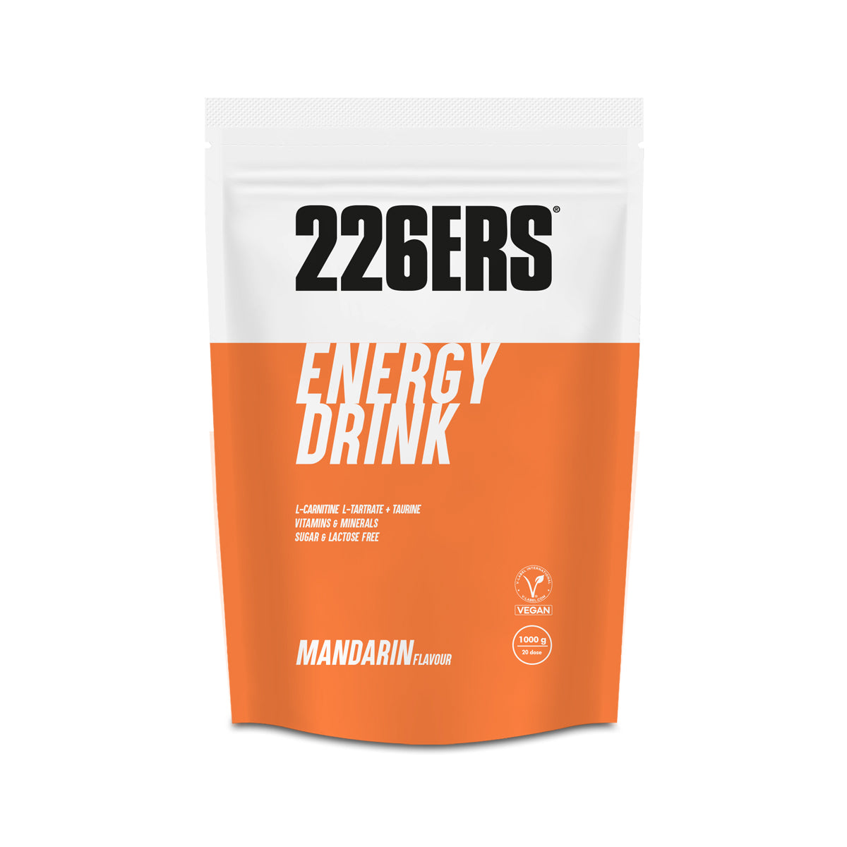 #226ers ENERGY DRINK MANDARINE - powder 1kg.