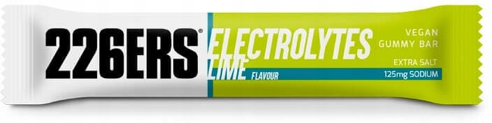 226ers Energy Jelly with Electrolytes Lime Vegan Gummy Chew Gummies