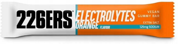 226ers Vegan Gummy Bar orange 30 g chews electrolytes jelly bean