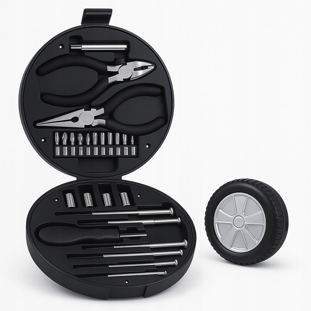 23in1 tool set for gift – bits, pliers, tire-shaped Manufacturer code 5903896141046
