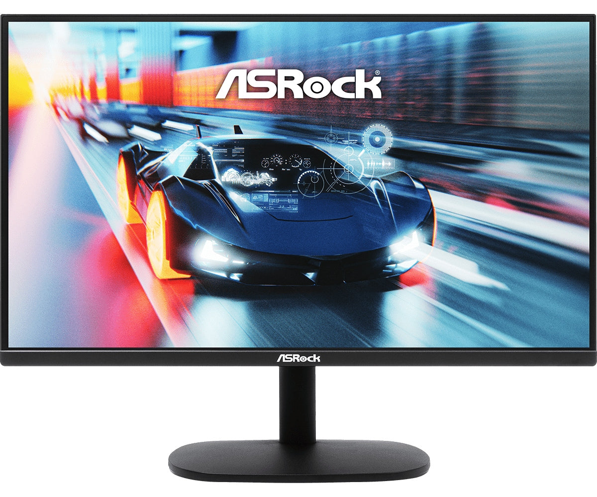 24 Inch ASRock Full HD IPS 100HZ 1MS HDMI VGA Gaming Monitor Packaging status original