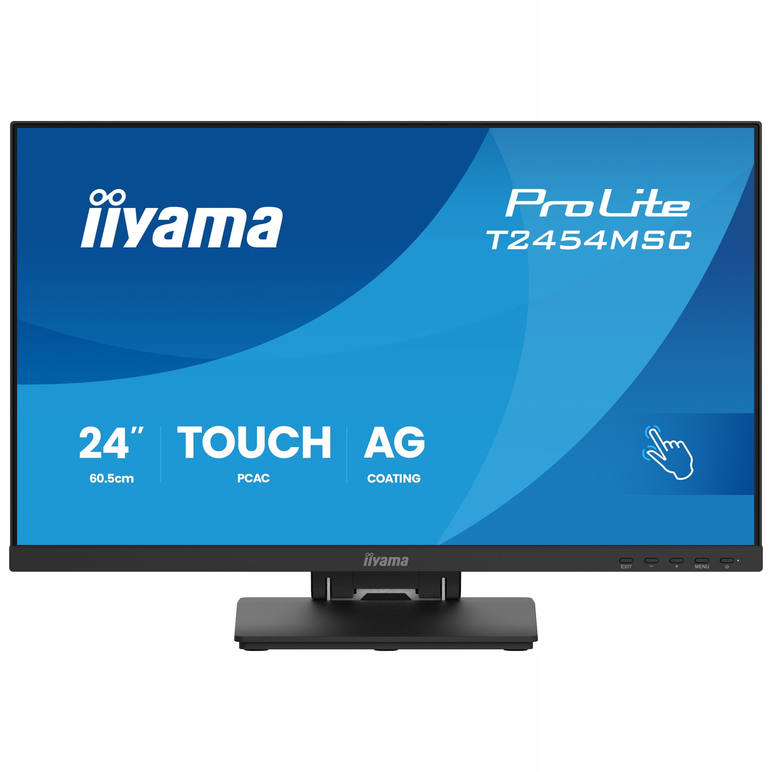 24" iiyama ProLite T2454MSC-B3AG FHD IPS LED HDMI DP VESA Touchscreen Monitor