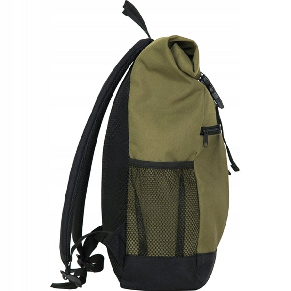 24L RPET Roll Top Backpack for Laptop A4 School City Sports Hiking Packaging status original