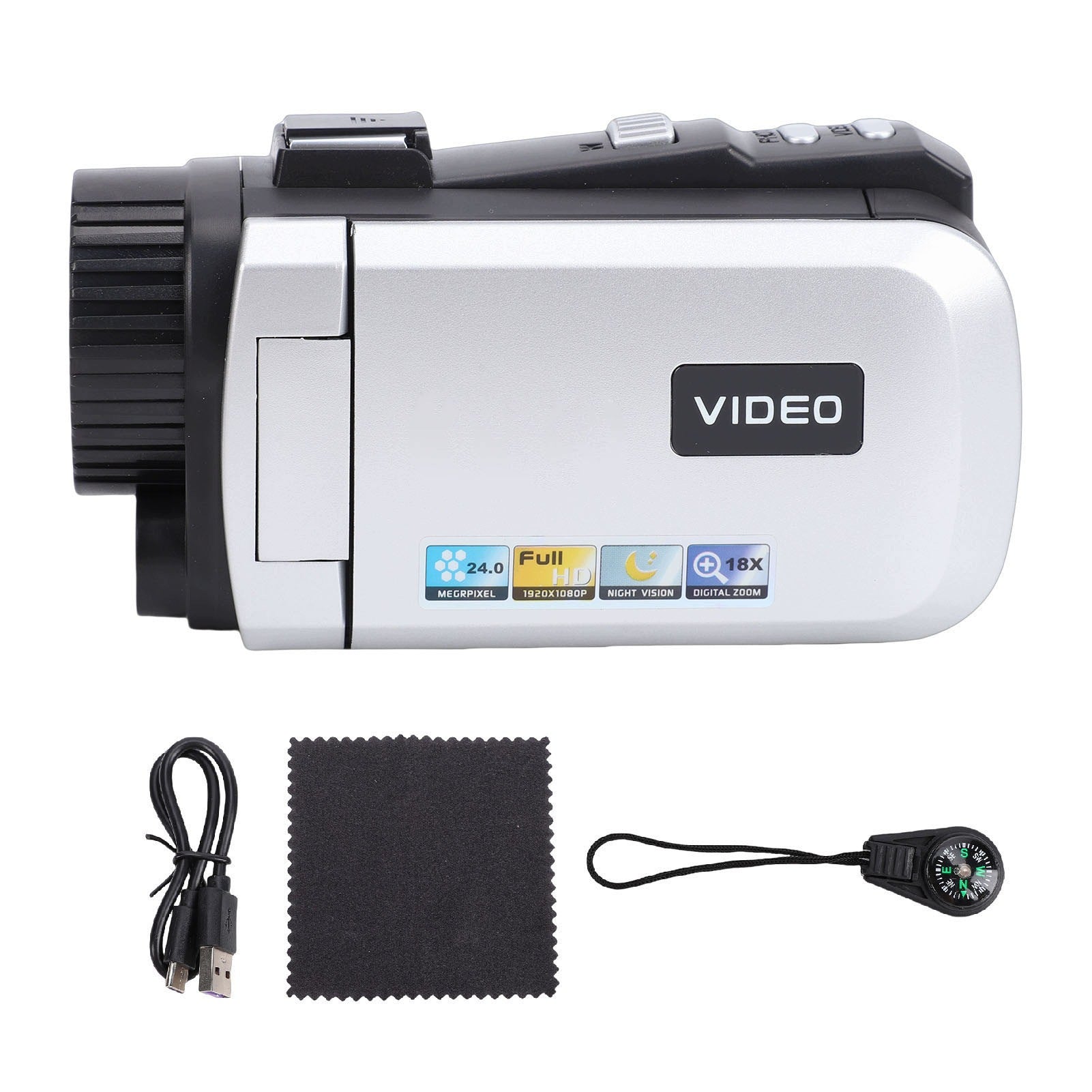 24MP 1080P Video Camera Digital Camera With CQ