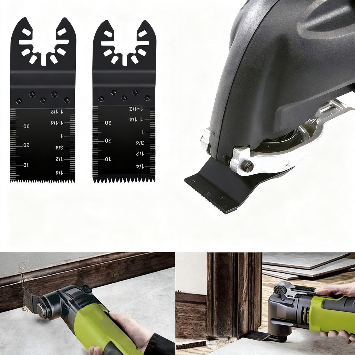 24PCS Multi Tool Blades Sets 24 Types Fit Makita, Milwaukee, Dewalt Brand no brand